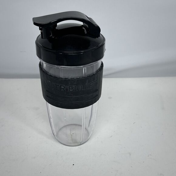 NutriBullet Large Blender Cup & Travel Tumbler w/Flip Top Drink Spout Lid - Picture 2 of 5